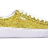 (WMNS) Korgplattform Glitter ”Guld”