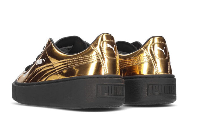 (WMNS) Korgplattform ”Metallic Gold”