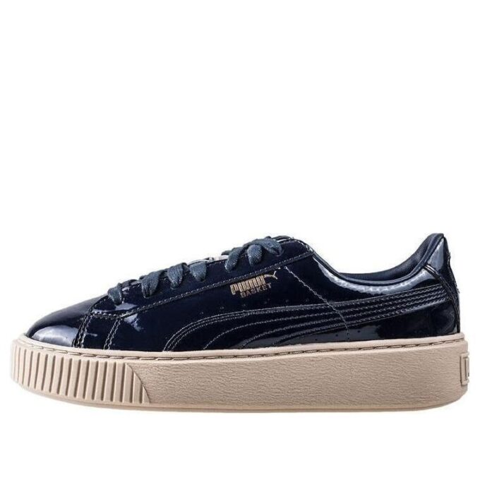 (WMNS) Korgplattform Patent Marshmallow ”Svart”