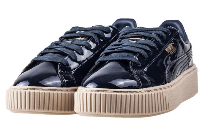 (WMNS) Korgplattform Patent Marshmallow ”Svart”