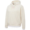 (WMNS) Layered Print Fake Two Hoodie Vit