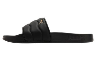 (WMNS) Lead Cat 2.0 Puffy ”Svart Metallic Guld”