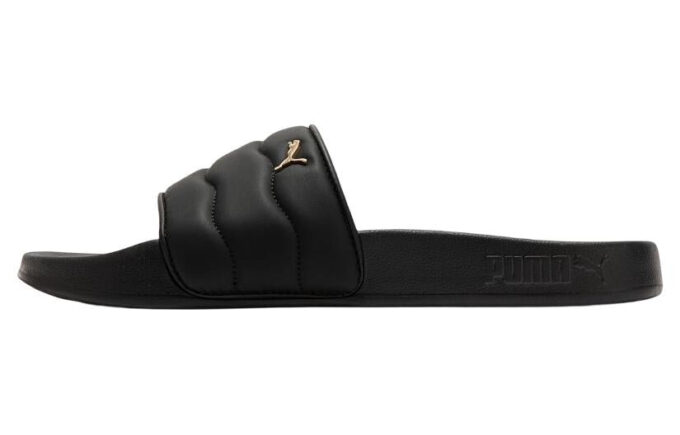 (WMNS) Lead Cat 2.0 Puffy ”Svart Metallic Guld”