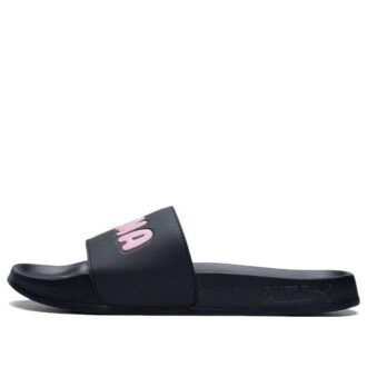 (WMNS) Leadcat 2.0 Logotyp Slides ”Svart”