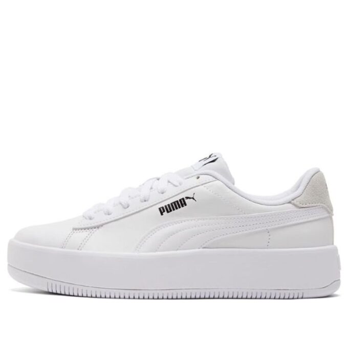(WMNS) Lily Platå Läder ”Vit”