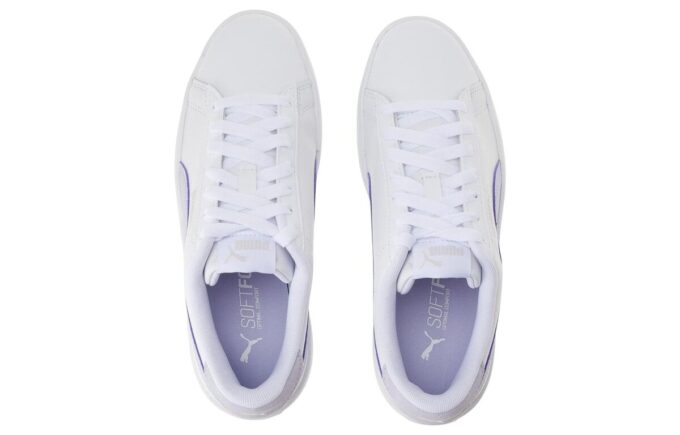 (WMNS) Lily Platåskor med snörning ”Vit Lila Heather”