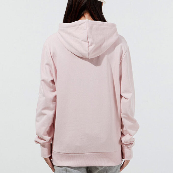 (WMNS) Liten Logotyp Hoodie ”Ljusrosa”
