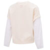(WMNS) Logo 2-Fer Grafisk Linne ”Beige”