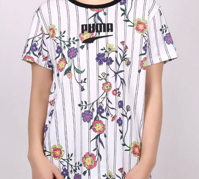 (WMNS) Logo Kortärmad T-shirt Vit