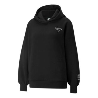(WMNS) Logo Wellness Club Crew Hoodie ”Svart”