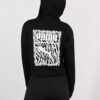 (WMNS) Logotyp Kort Hoodie ”Svart”