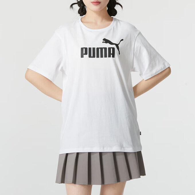 (WMNS) Logotyp T-shirt ”Vit Svart”
