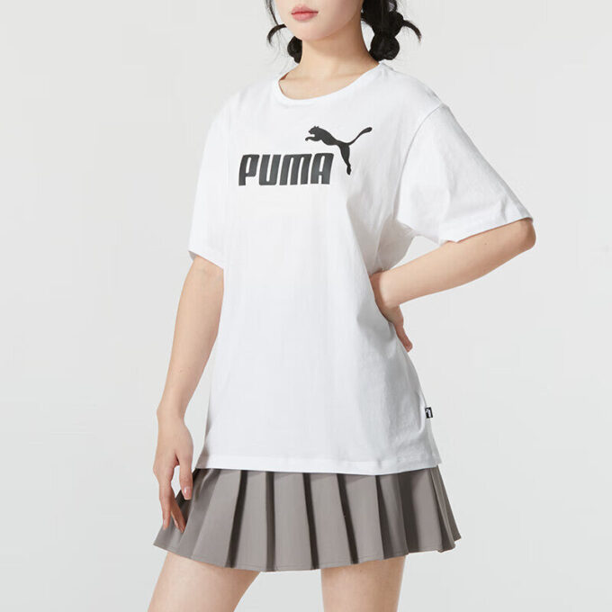 (WMNS) Logotyp T-shirt ”Vit Svart”