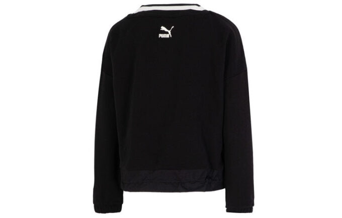(WMNS) Logotyp V-ringad tröja ”Svart”