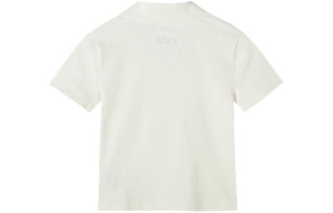 (WMNS) Logotyppikétröja ”Beige Röd”
