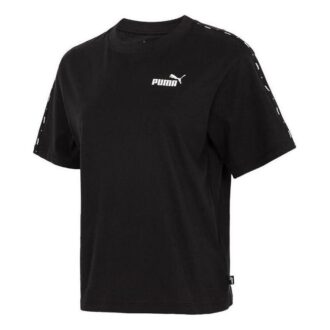 (WMNS) Löpar-T-shirt med sportmotiv ”Svart”