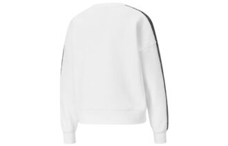 (WMNS) Lyxig rundhalsad tröja vit