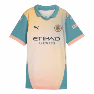 (WMNS) Manchester City 24/25 Fjärde Replica Tröja ”Gul”