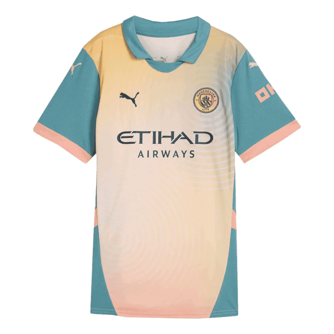 (WMNS) Manchester City 24/25 Fjärde Replica Tröja ”Gul”