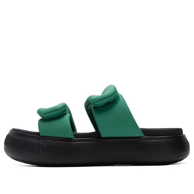 (WMNS) Mayu Puffy Slides ”Gröna Svarta”