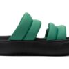 (WMNS) Mayu Puffy Slides ”Gröna Svarta”
