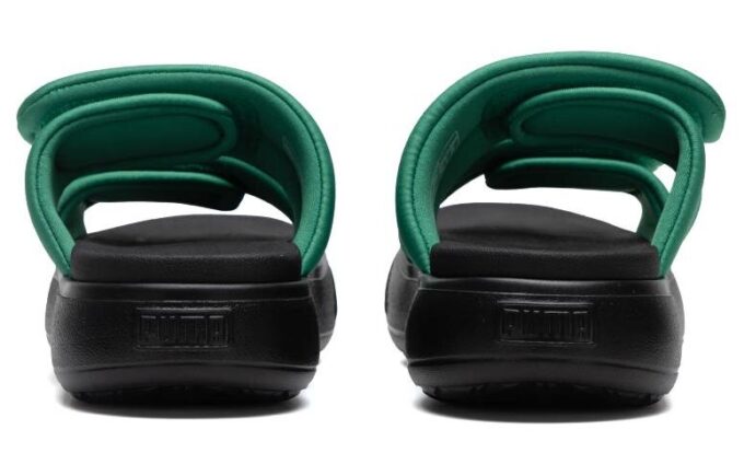 (WMNS) Mayu Puffy Slides ”Gröna Svarta”