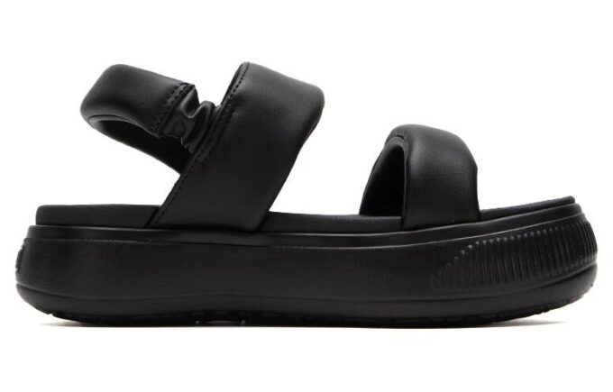 (WMNS) Mayu Puffy Slides ”Svarta”