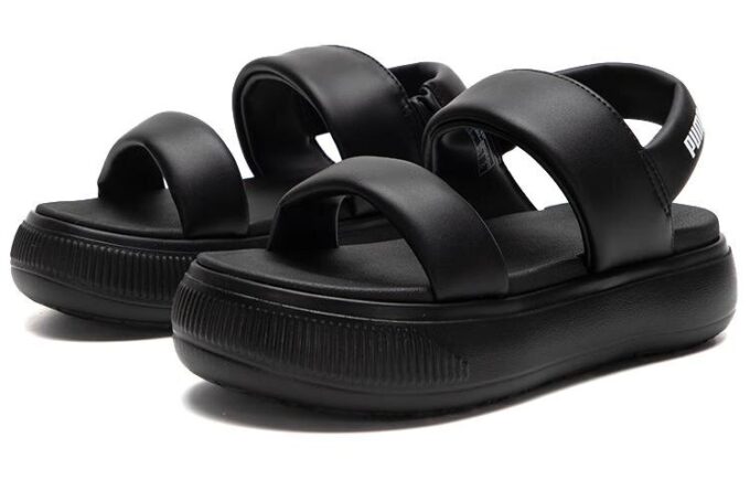 (WMNS) Mayu Puffy Slides ”Svarta”