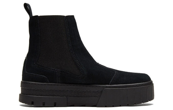 (WMNS) Mayze Chelsea Suede ”Trippel Svart”