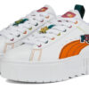 (WMNS) Mayze genomborrad ”Vit orange tegelsten”