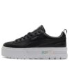 (WMNS) Mayze Lth Skimrande Sneakers Svarta/Vita