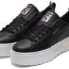 (WMNS) Mayze Lth Skimrande Sneakers Svarta/Vita