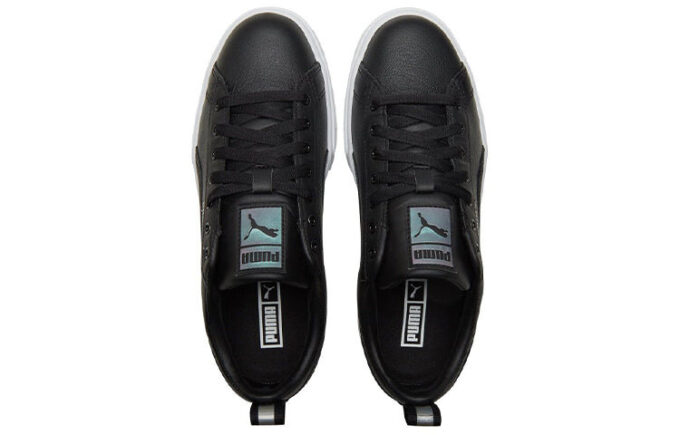 (WMNS) Mayze Lth Skimrande Sneakers Svarta/Vita