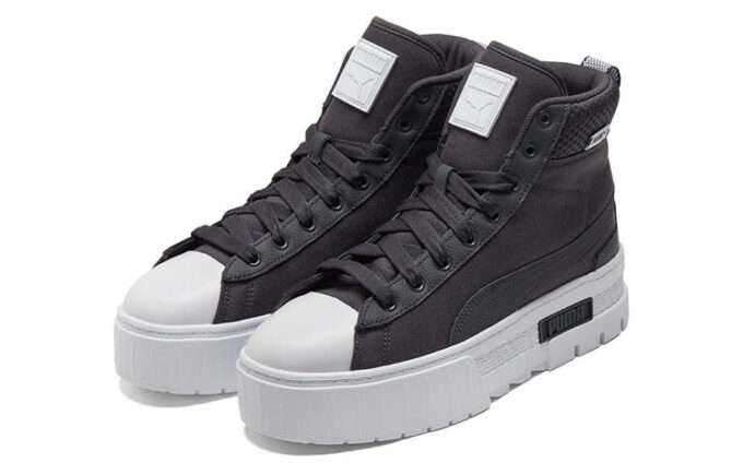 (WMNS) Mayze Mid Safari Casual Skateboardskor Svarta