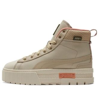 (WMNS) Mayze Mid Safari High-Top Sneakers Elfenben