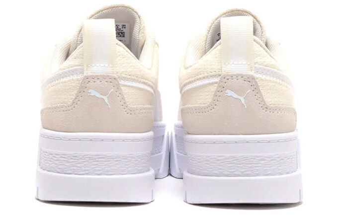 (WMNS) Mayze Patchwork Tjock Sula Retro Casual Skateboardskor Vita