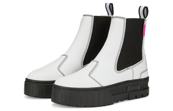 (WMNS) Mayze Pop Chelsea Boots ”Vit Svart”