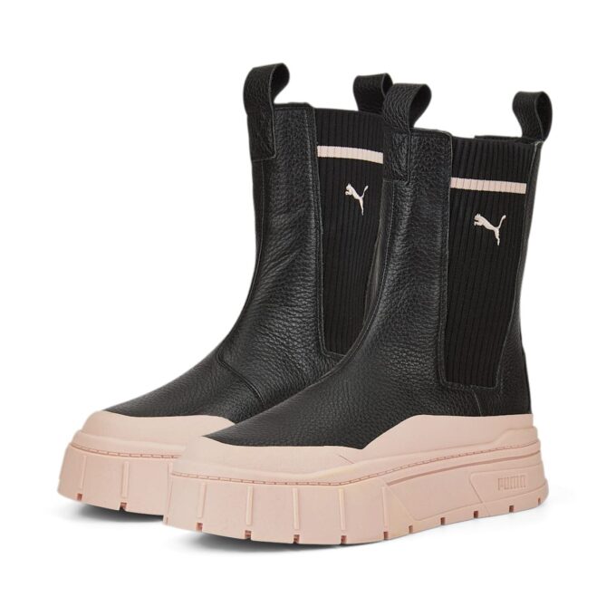 (WMNS) Mayze Stack Chelsea Boots ”Svart Rosenkvarts”