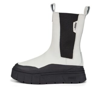 (WMNS) Mayze Stack Chelsea Boots ”Vaporous Grey Black”