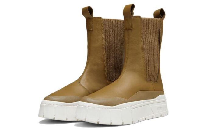 (WMNS) Mayze Stack Chelsea Vinterstövel ”Chocolate Chip”