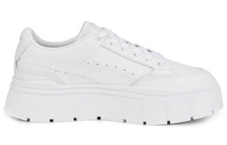 (WMNS) Mayze Stack Läder ”Trippel Vit”