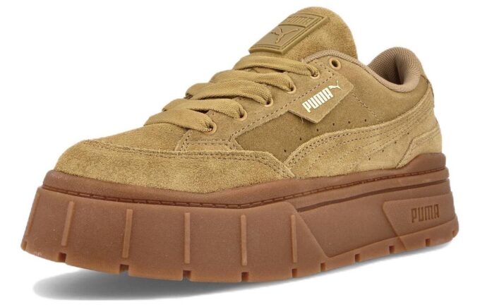(WMNS) Mayze Stack Suede ”Brunt Guld”