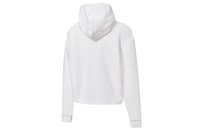 (WMNS) Metallic Logo Hoodie ”Vitguld”