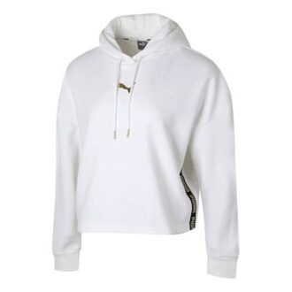 (WMNS) Metallic Nights Hoodie ”Vitguld”