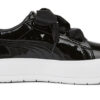 (WMNS) Mocka Mayu Hjärta Patent ”Svart Vit”