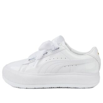 (WMNS) Mocka Mayu Hjärta Patent ”Vit”