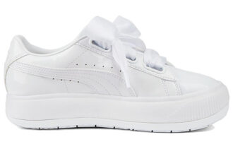 (WMNS) Mocka Mayu Hjärta Patent ”Vit”