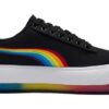 (WMNS) Mocka Mayu Prism Låga Skateboardskor Med Tjock Sula Svarta