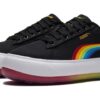 (WMNS) Mocka Mayu Prism Låga Skateboardskor Med Tjock Sula Svarta