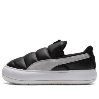 (WMNS) Mocka Mayu Slip-on Skor Svarta/Vita